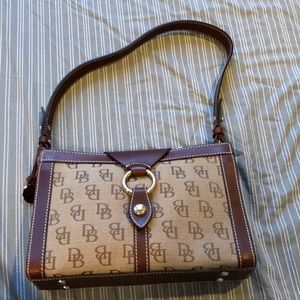 Vintage Dooney and Bourke Ring Flap Purse
